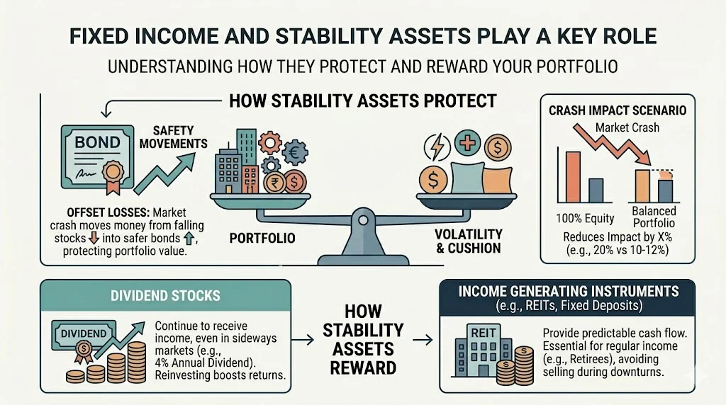 Fixed Income And Stability Assets Play A Key Role