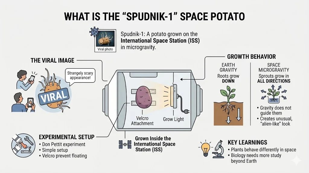 What Is the “Spudnik-1” Space Potato?