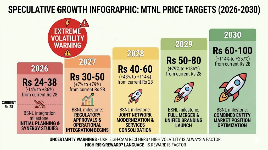 MTNL Share Price Target 2026
