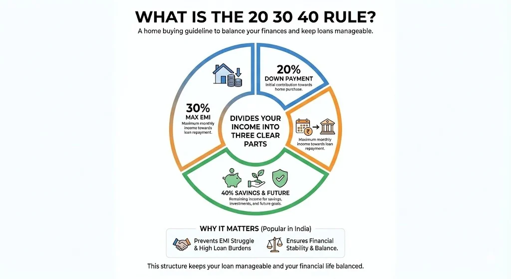 What Is The 20 30 40 Rule?