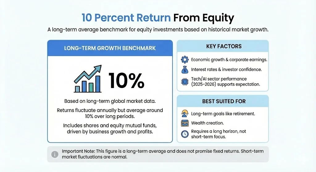 10 Percent Return From Equity