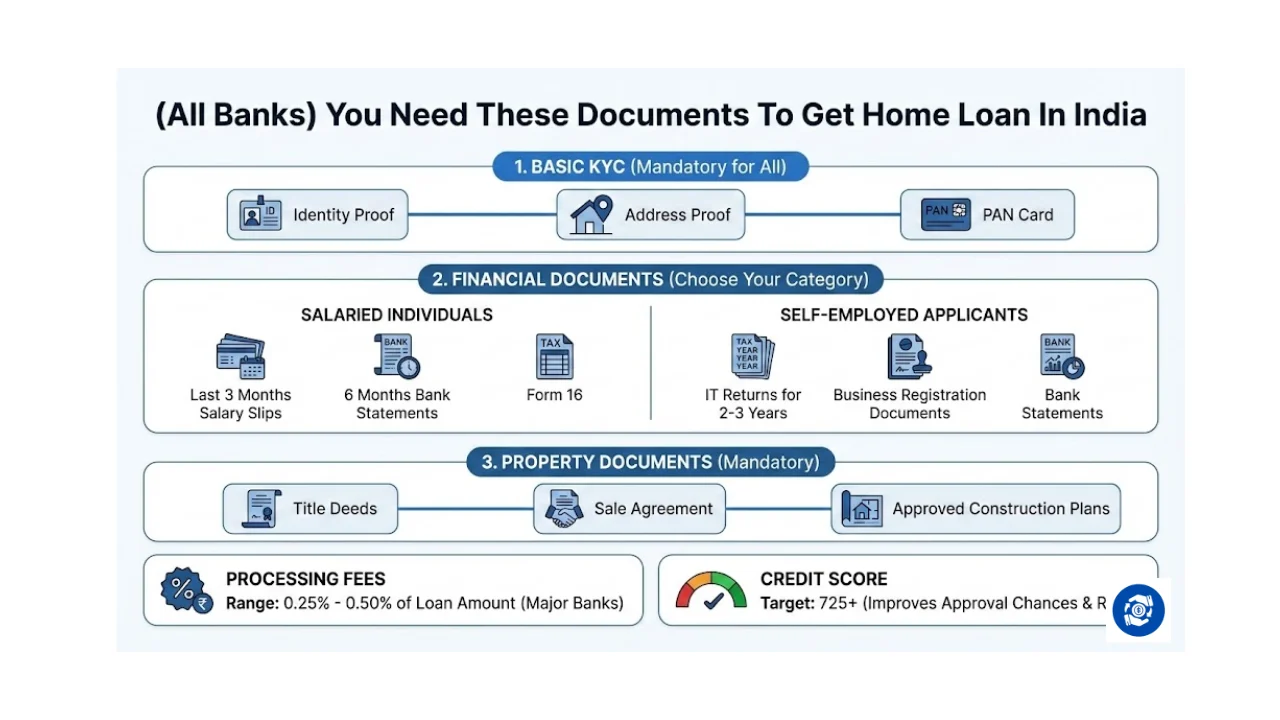 You Need These Document To Get Home Loan In India