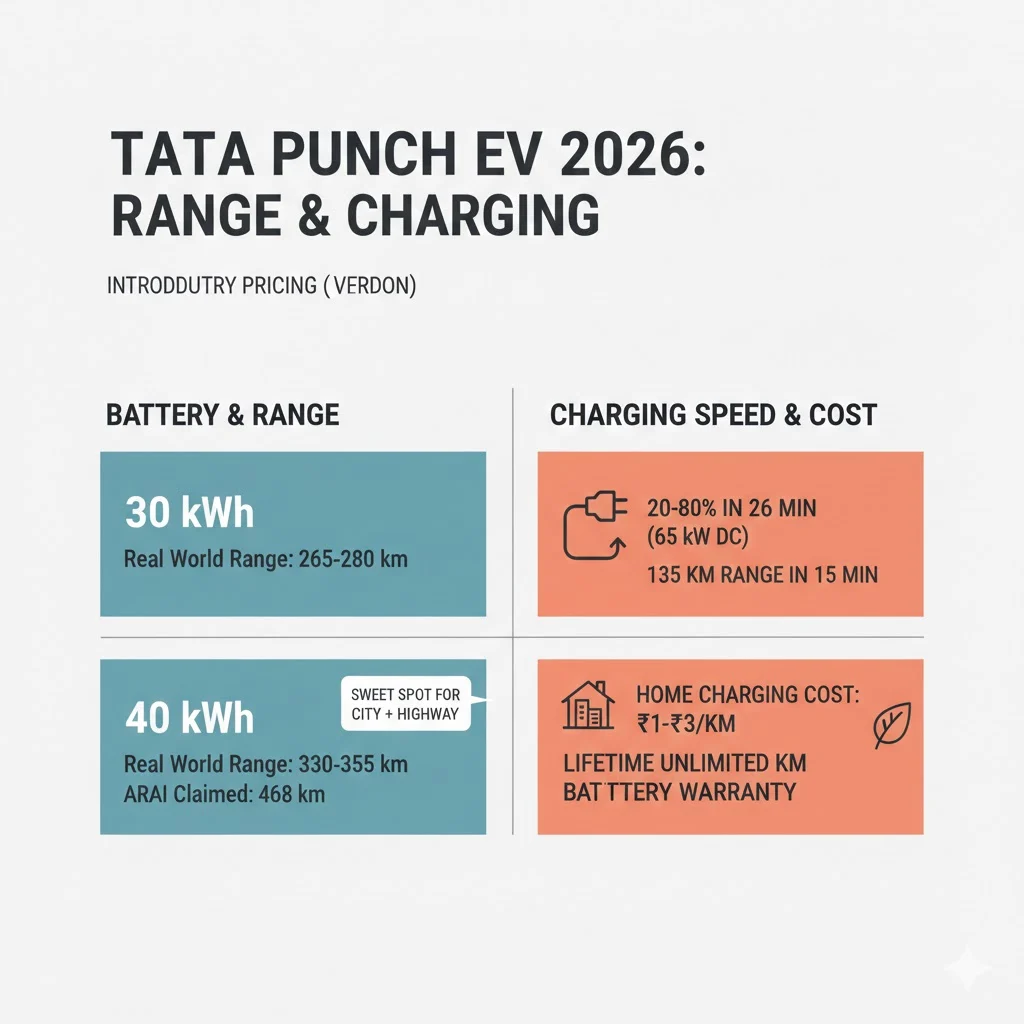 Battery, Real World Range And Charging Speed
