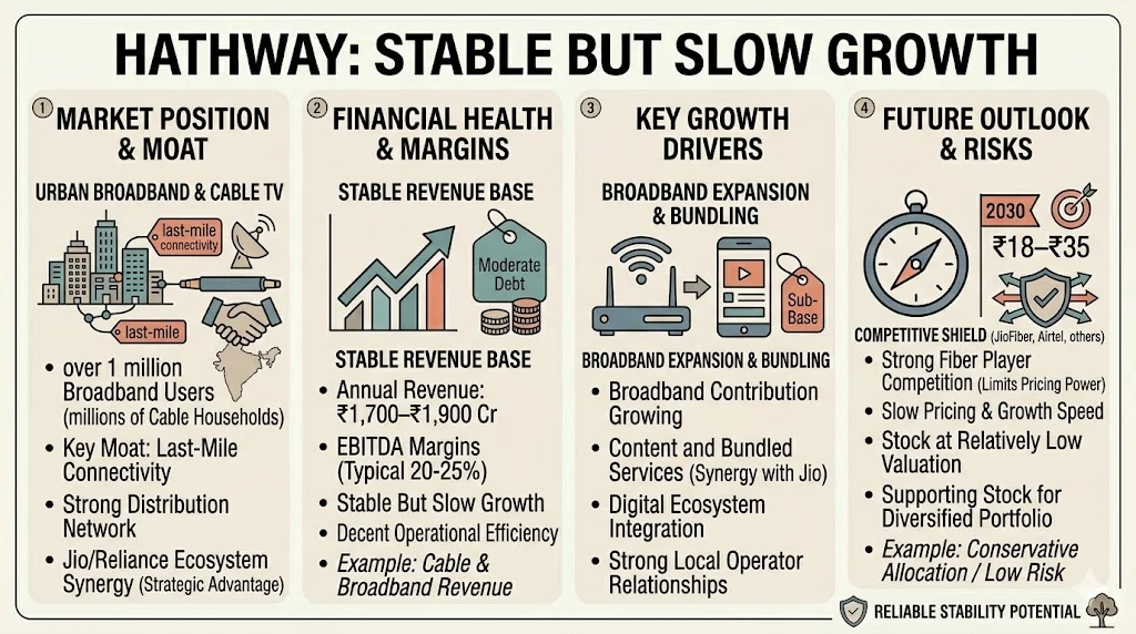 Hathway: Stable But Slow Growth