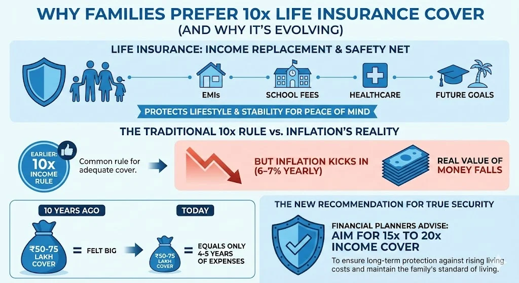 10x Insurance For Family Security: Why The Right Cover Matters More Than Ever
